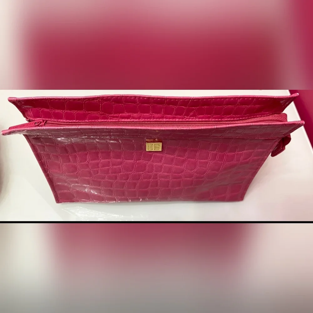 Givenchy Pink Croc-Embossed Bag - Picture 2 of 10